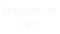 the logo for avalanche 12 on a black background